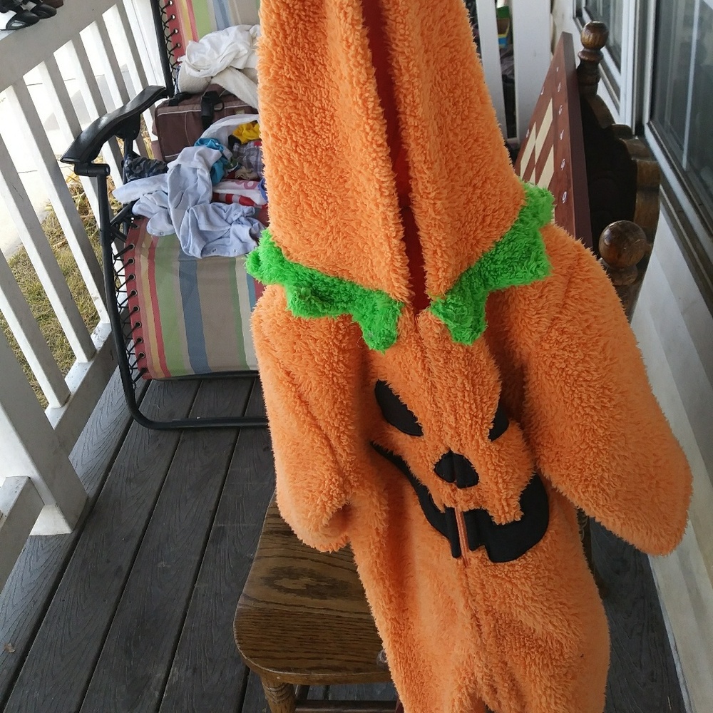 Pumkin Halloween costume 6 months